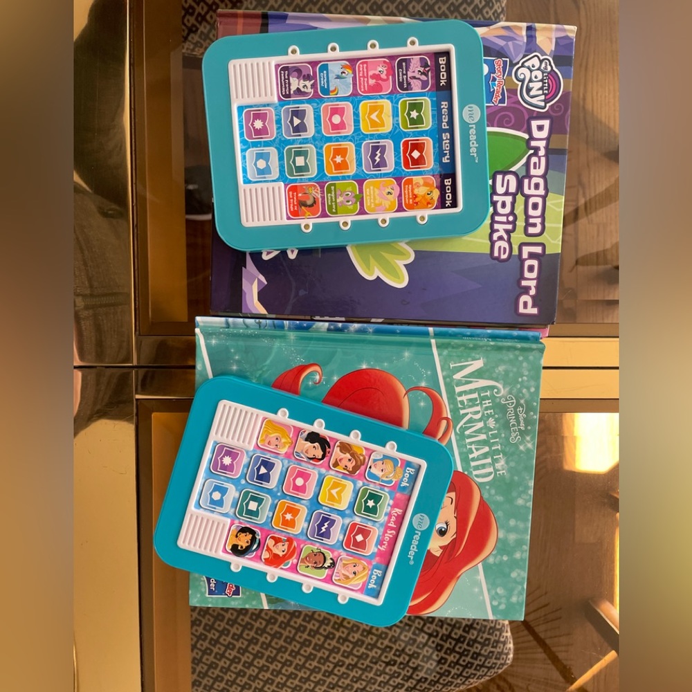 Little Girls Smart Book Set - Disney Princess & My Little Pony